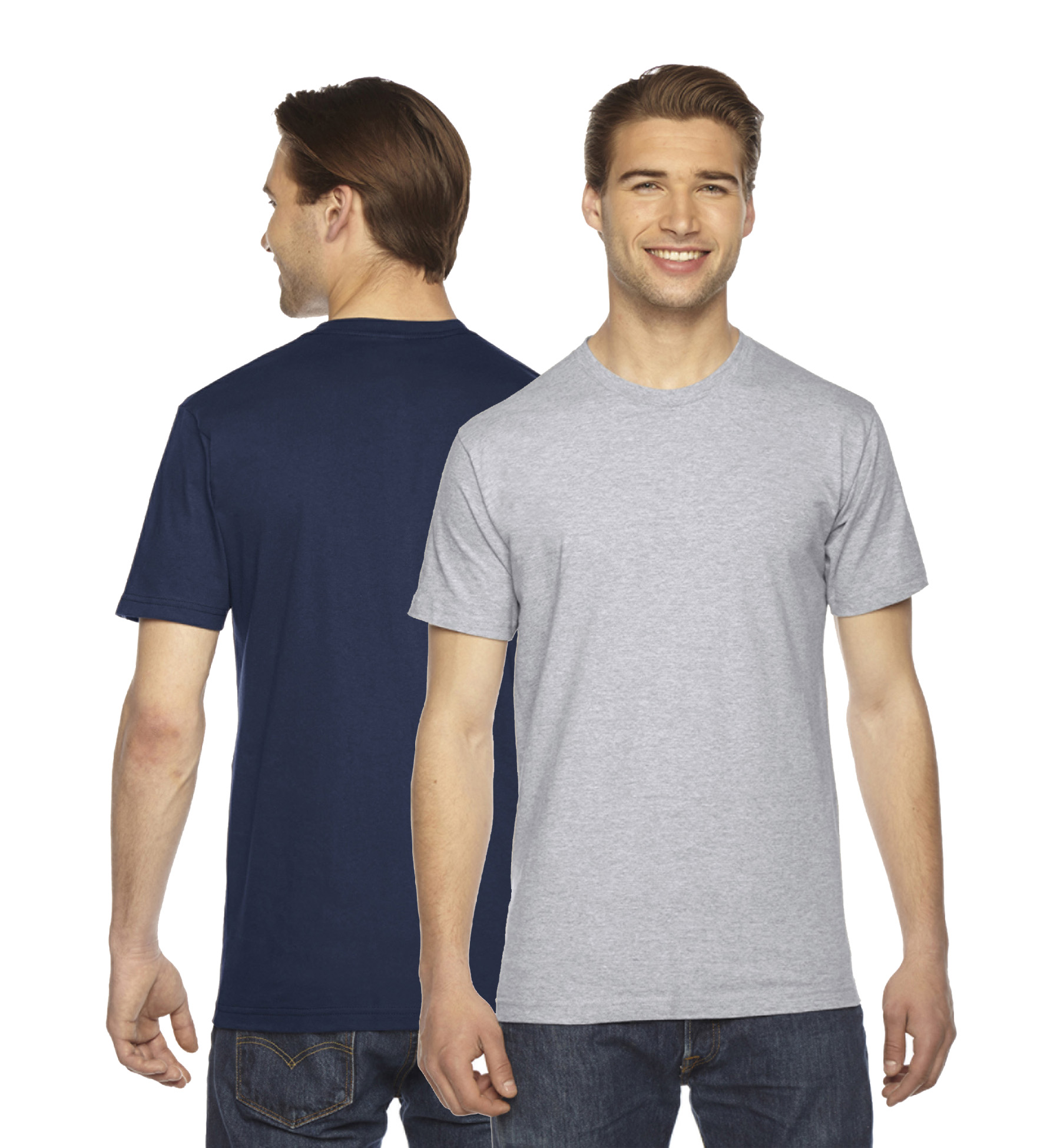 American Apparel Unisex Fine Jersey USA Made T-Shirt - REDLIGHT CUSTOMS
